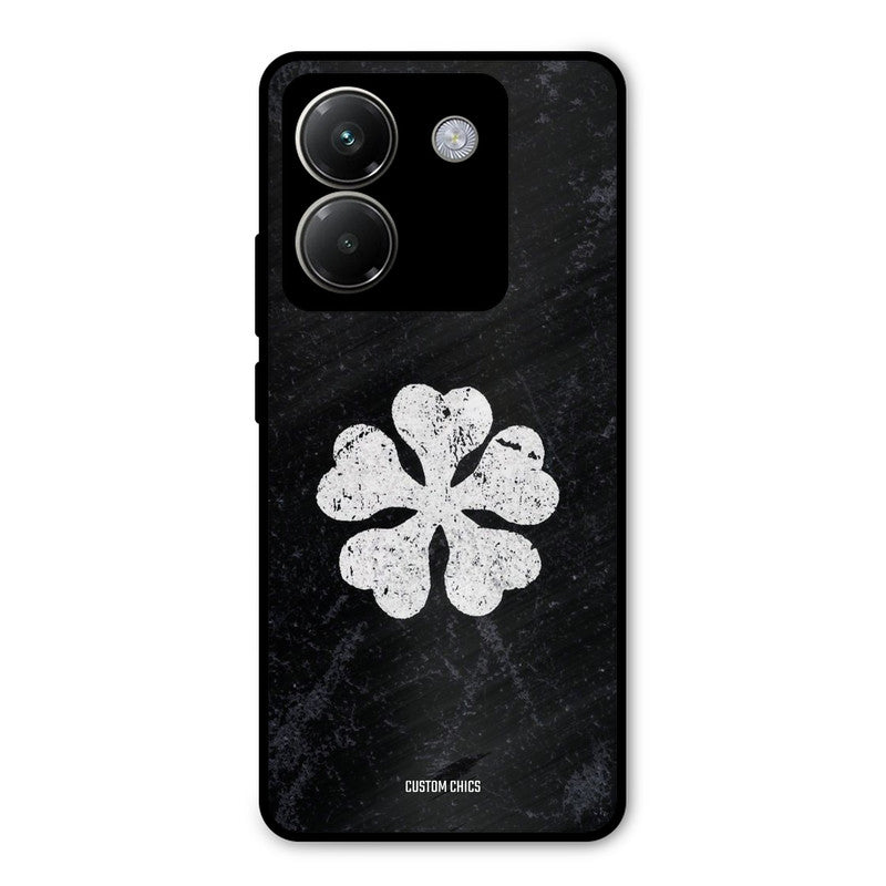 Five Leaf Clover Poco M7 Pro Mobile Back Cover - Anime PrintShield Case