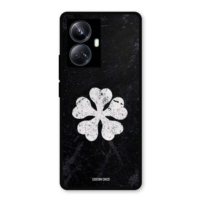 Five Leaf Clover Realme 10 Pro Plus Mobile Back Cover - Anime PrintShield Case