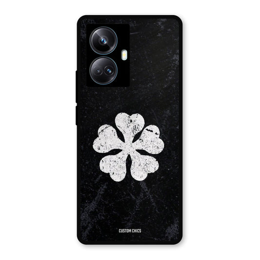 Five Leaf Clover Realme 10 Pro Plus Mobile Back Cover - Anime PrintShield Case
