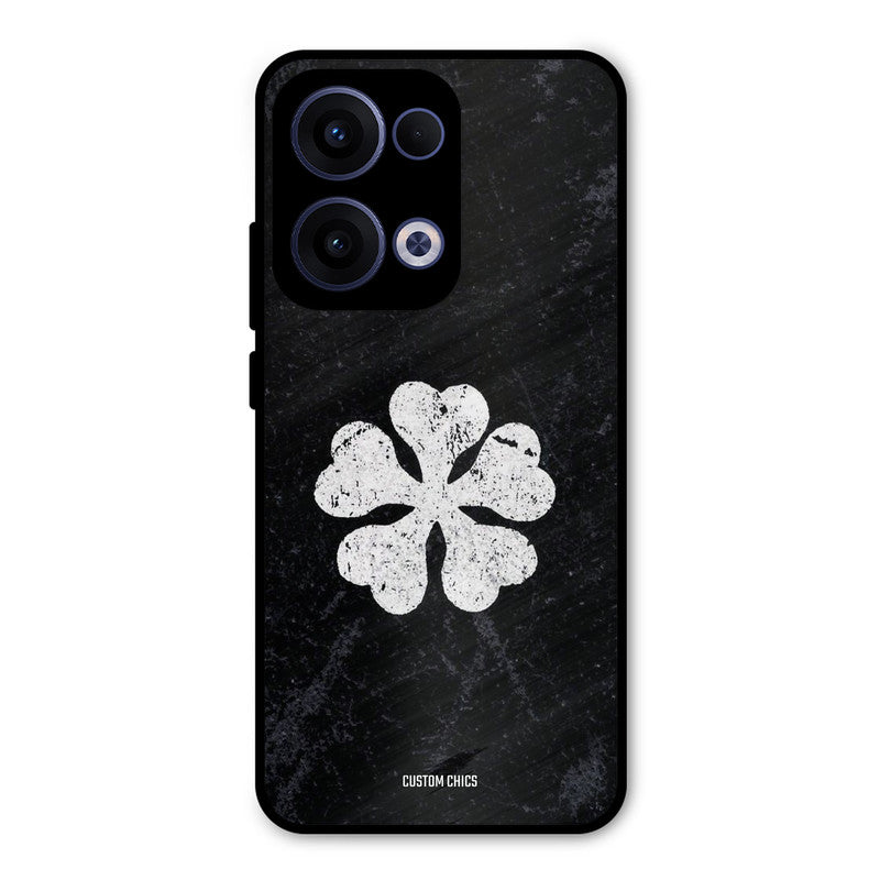 Five Leaf Clover Oppo Reno 13 5G Mobile Back Cover - Anime PrintShield Case