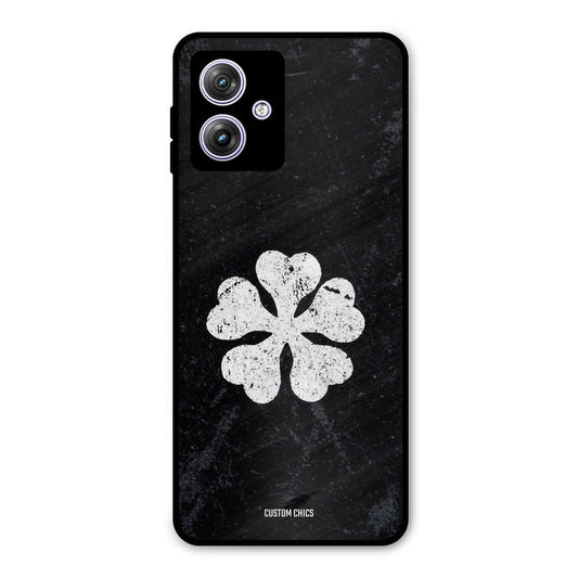 Five Leaf Clover Moto G54 Mobile Back Cover - Anime PrintShield Case