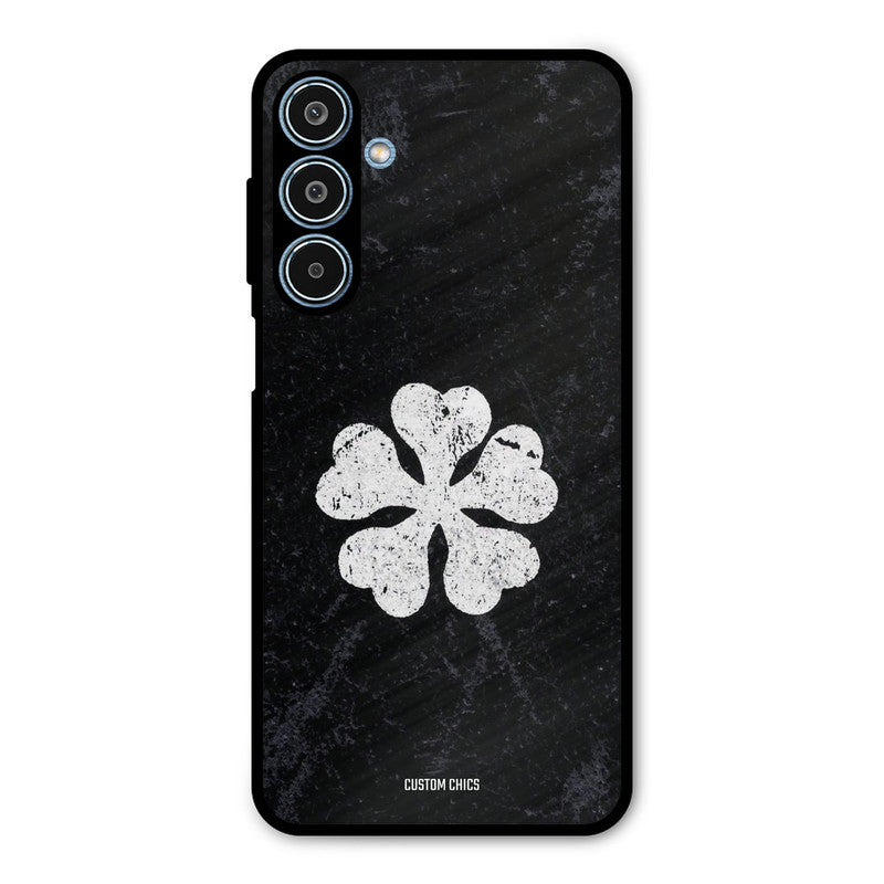 Five Leaf Clover Samsung Galaxy M35 5G Mobile Back Cover - Anime PrintShield Case
