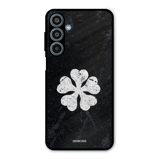 Five Leaf Clover Samsung Galaxy M35 5G Mobile Back Cover - Anime PrintShield Case