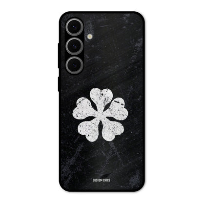 Five Leaf Clover Samsung Galaxy S24 Mobile Back Cover - Anime PrintShield Case