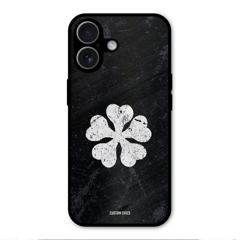 Five Leaf Clover iPhone 17 Mobile Back Cover - Anime PrintShield Case