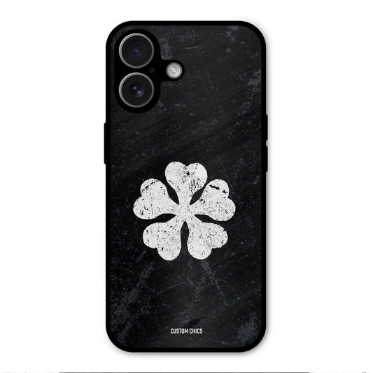 Five Leaf Clover iPhone 17 Mobile Back Cover - Anime PrintShield Case