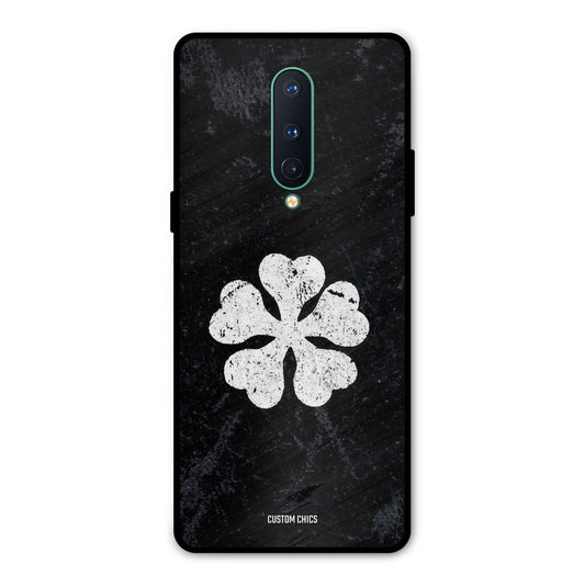 Five Leaf Clover Oneplus 8 Mobile Back Cover - Anime PrintShield Case