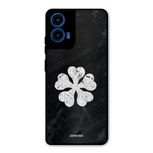 Five Leaf Clover Moto G45 Mobile Back Cover - Anime PrintShield Case