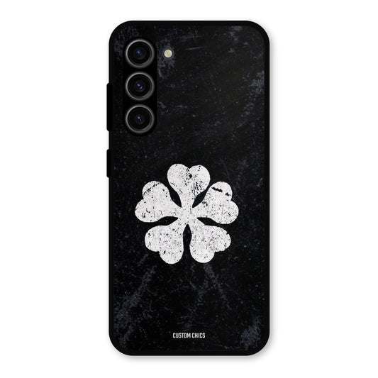 Five Leaf Clover Samsung Galaxy S23 Mobile Back Cover - Anime PrintShield Case