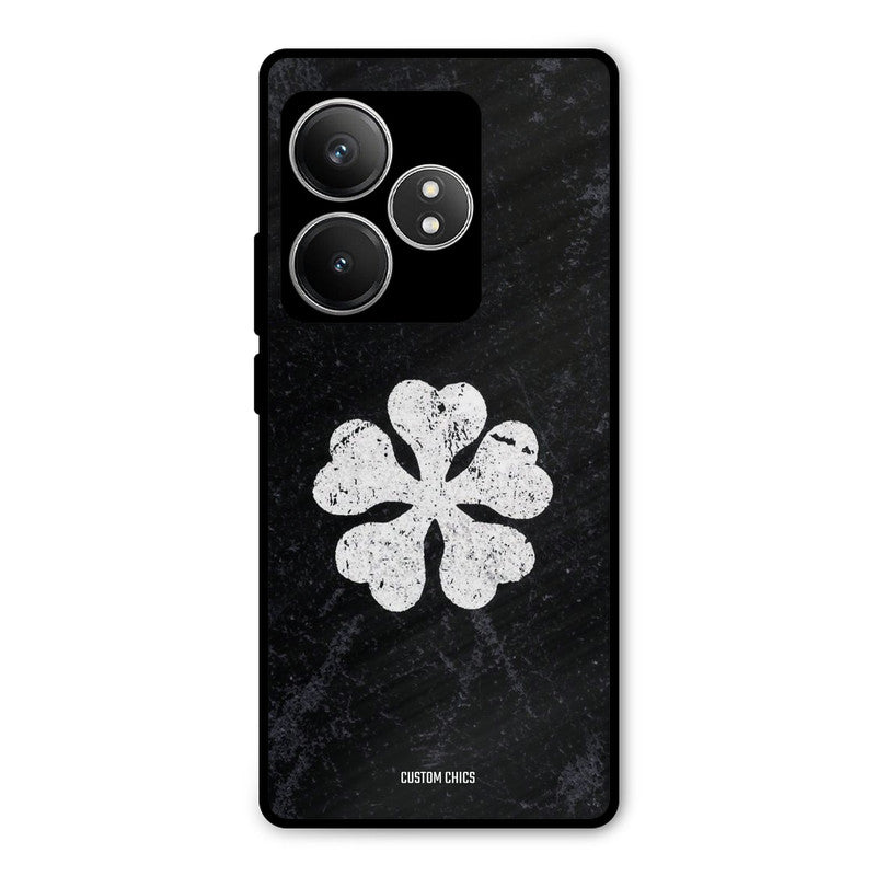 Five Leaf Clover Realme GT 6T Mobile Back Cover - Anime PrintShield Case