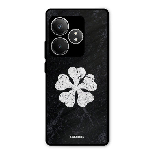Five Leaf Clover Realme GT 6T Mobile Back Cover - Anime PrintShield Case