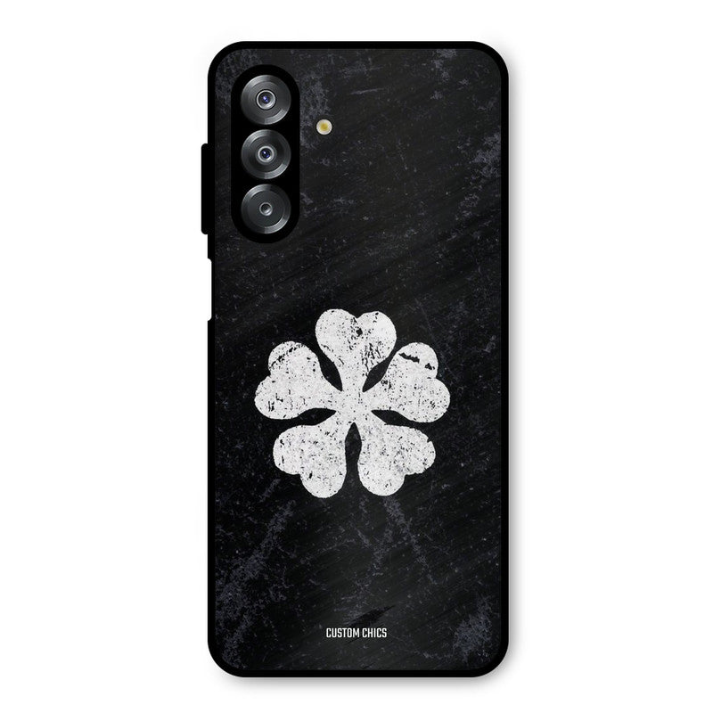 Five Leaf Clover Samsung Galaxy A17 Mobile Back Cover - Anime PrintShield Case