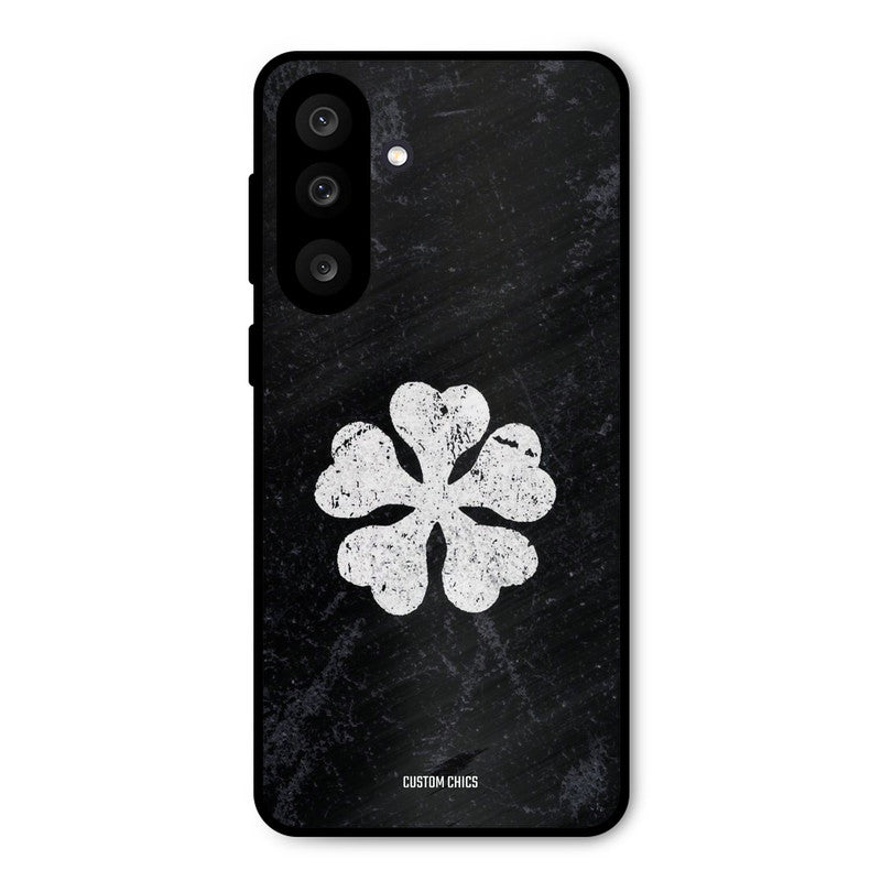 Five Leaf Clover Samsung Galaxy M56 Mobile Back Cover - Anime PrintShield Case