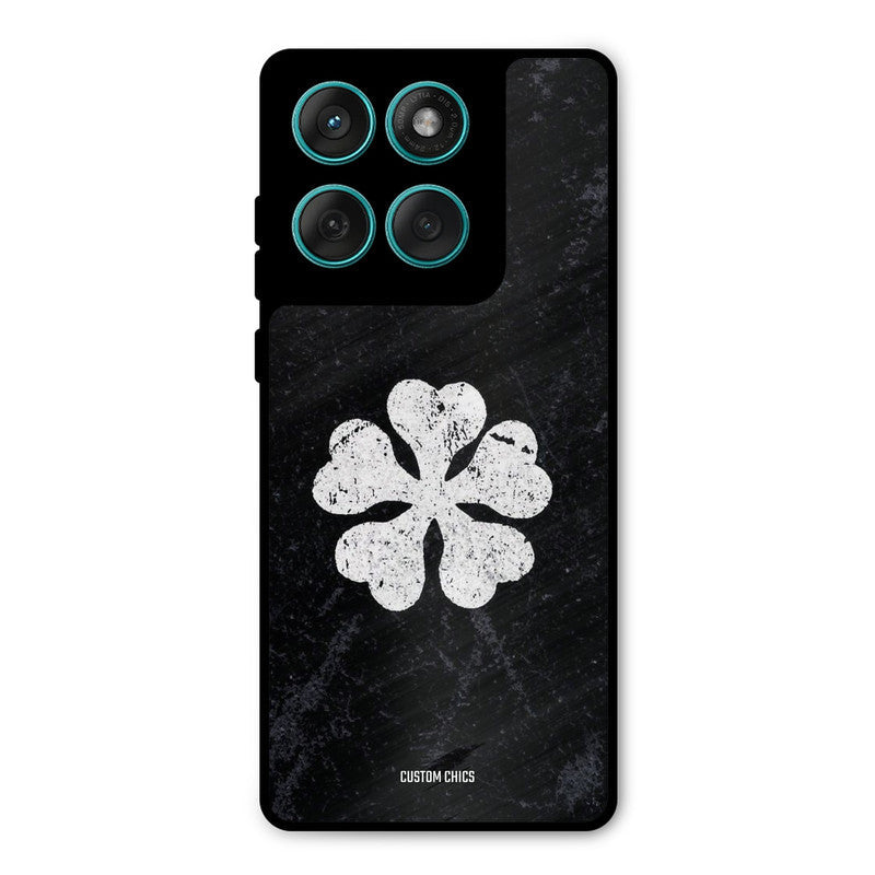 Five Leaf Clover Motorola Edge 60 Mobile Back Cover - Anime PrintShield Case