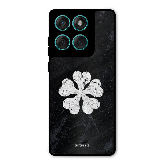Five Leaf Clover Motorola Edge 60 Mobile Back Cover - Anime PrintShield Case