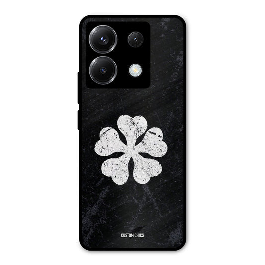 Five Leaf Clover Poco X6 Mobile Back Cover - Anime PrintShield Case