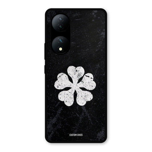 Five Leaf Clover Vivo Y100 Mobile Back Cover - Anime PrintShield Case