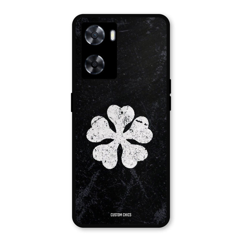 Five Leaf Clover Oppo A57 2022 Mobile Back Cover - Anime PrintShield Case
