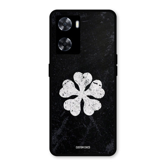 Five Leaf Clover Oppo A57 2022 Mobile Back Cover - Anime PrintShield Case