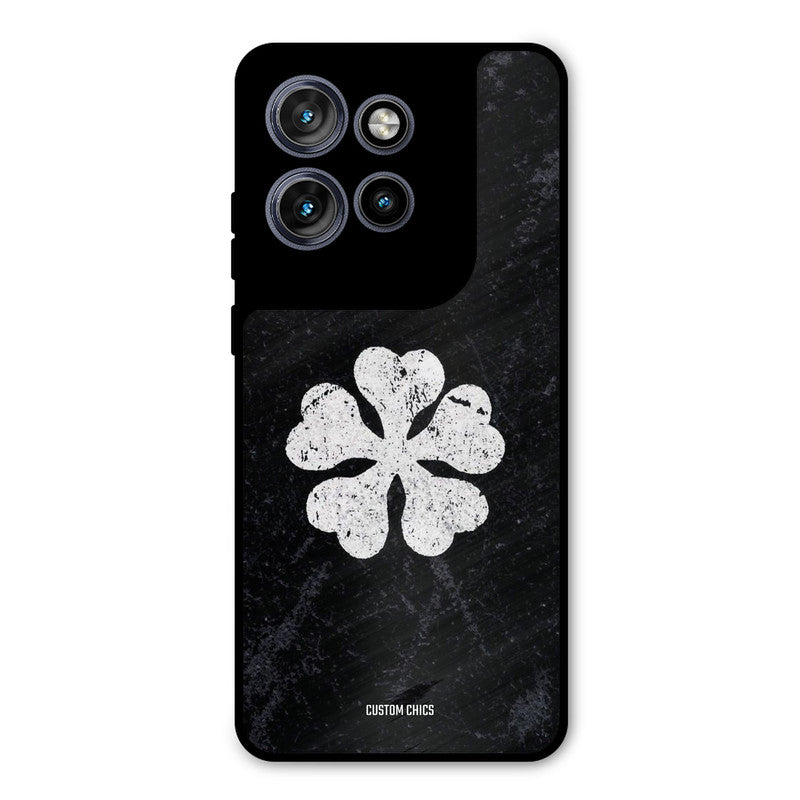 Five Leaf Clover Motorola Edge 50 Neo Mobile Back Cover - Anime PrintShield Case