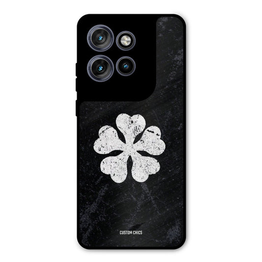 Five Leaf Clover Motorola Edge 50 Neo Mobile Back Cover - Anime PrintShield Case