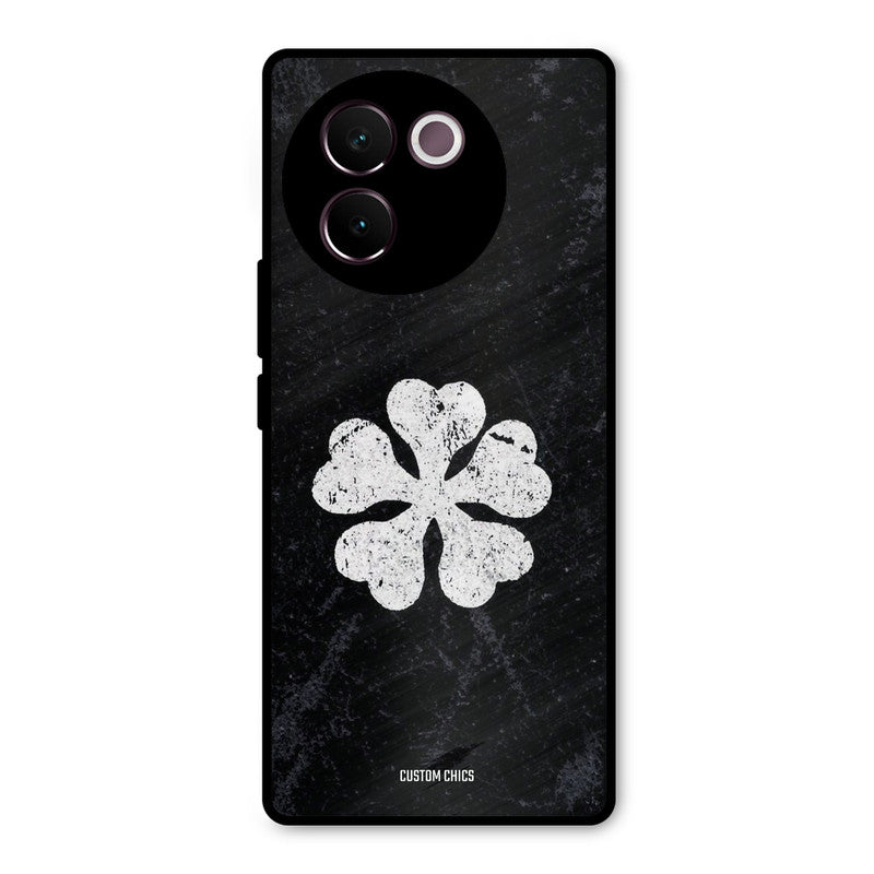 Five Leaf Clover Vivo V30e Mobile Back Cover - Anime PrintShield Case