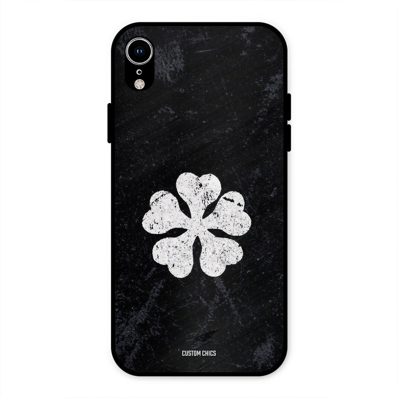 Five Leaf Clover iPhone XR Mobile Back Cover - Anime PrintShield Case