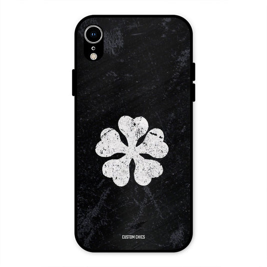 Five Leaf Clover iPhone XR Mobile Back Cover - Anime PrintShield Case