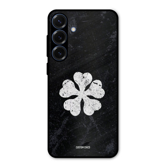 Five Leaf Clover Samsung Galaxy S25 Plus Mobile Back Cover - Anime PrintShield Case