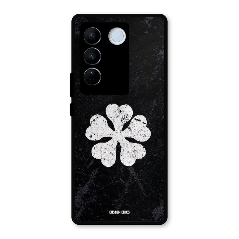 Five Leaf Clover Vivo V27 Pro Mobile Back Cover - Anime PrintShield Case