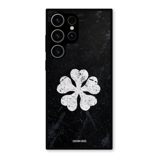 Five Leaf Clover Samsung Galaxy S23 Ultra Mobile Back Cover - Anime PrintShield Case