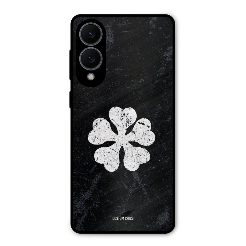 Five Leaf Clover Samsung Galaxy S25 Edge Mobile Back Cover - Anime PrintShield Case
