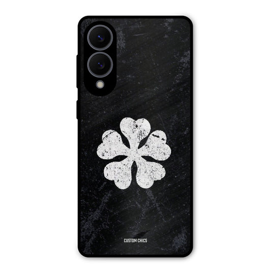 Five Leaf Clover Samsung Galaxy S25 Edge Mobile Back Cover - Anime PrintShield Case