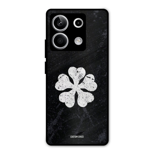Five Leaf Clover Redmi Note 13 5G Mobile Back Cover - Anime PrintShield Case