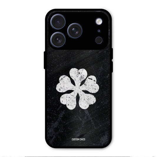 Five Leaf Clover iPhone 17 Pro Max Mobile Back Cover - Anime PrintShield Case