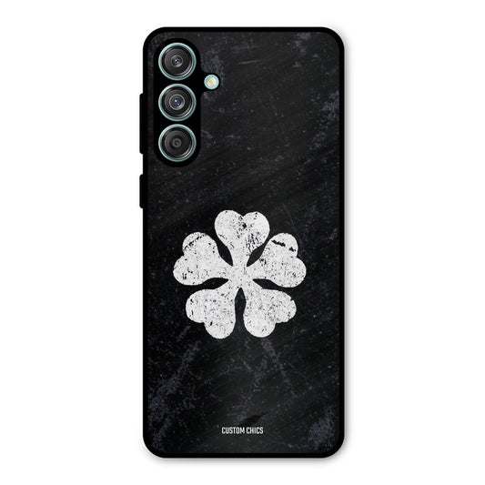 Five Leaf Clover Samsung Galaxy M55 5G Mobile Back Cover - Anime PrintShield Case