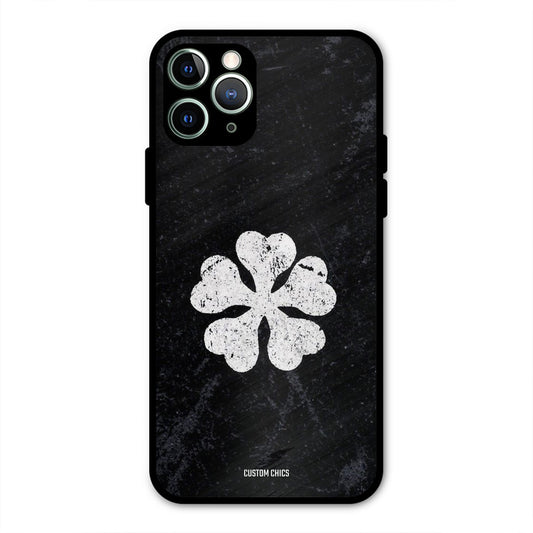 Five Leaf Clover iPhone 11 Pro Max Mobile Back Cover - Anime PrintShield Case