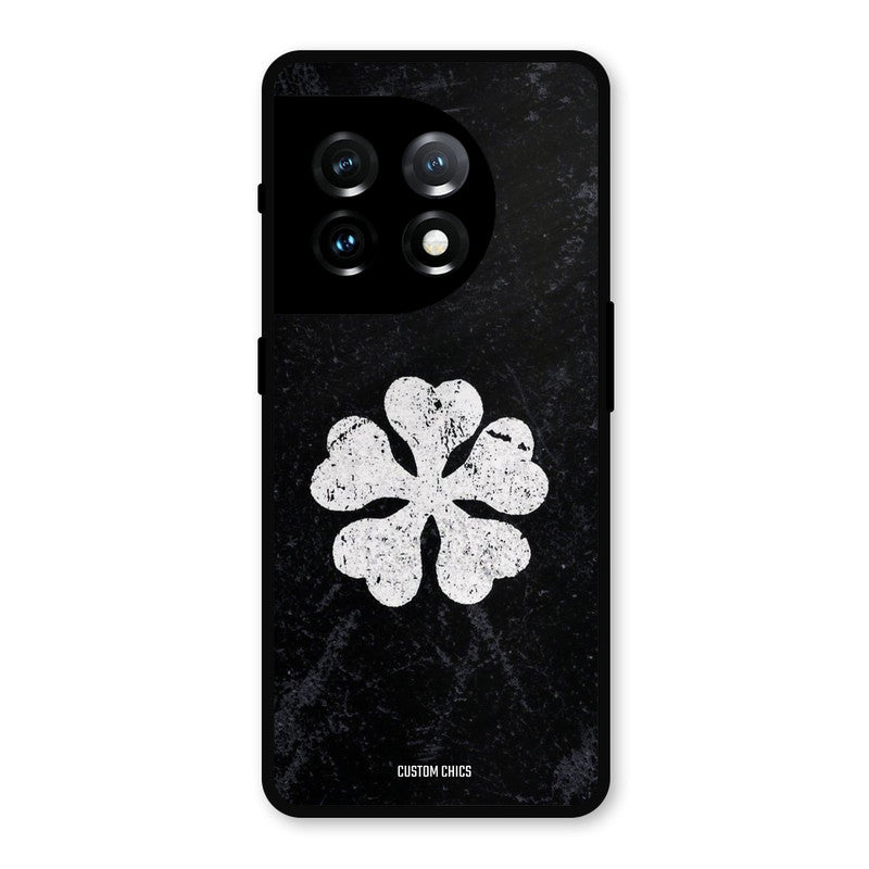 Five Leaf Clover OnePlus 11 Mobile Back Cover - Anime PrintShield Case