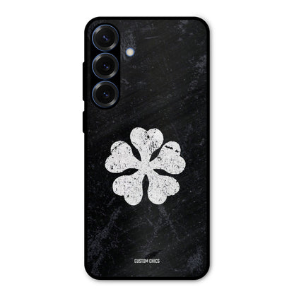 Five Leaf Clover Samsung Galaxy S25 Mobile Back Cover - Anime PrintShield Case