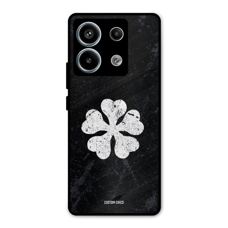 Five Leaf Clover Redmi Note 13 Pro 5G Mobile Back Cover - Anime PrintShield Case