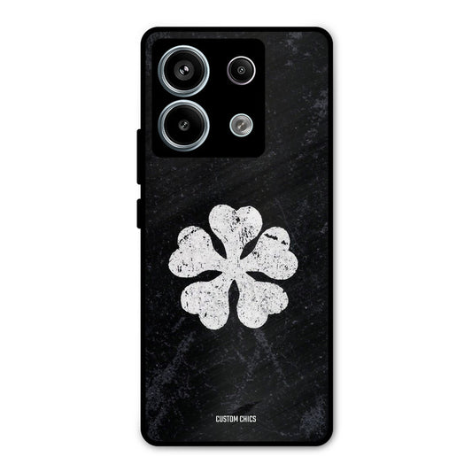 Five Leaf Clover Redmi Note 13 Pro 5G Mobile Back Cover - Anime PrintShield Case