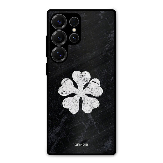Five Leaf Clover Samsung Galaxy S25 Ultra Mobile Back Cover - Anime PrintShield Case