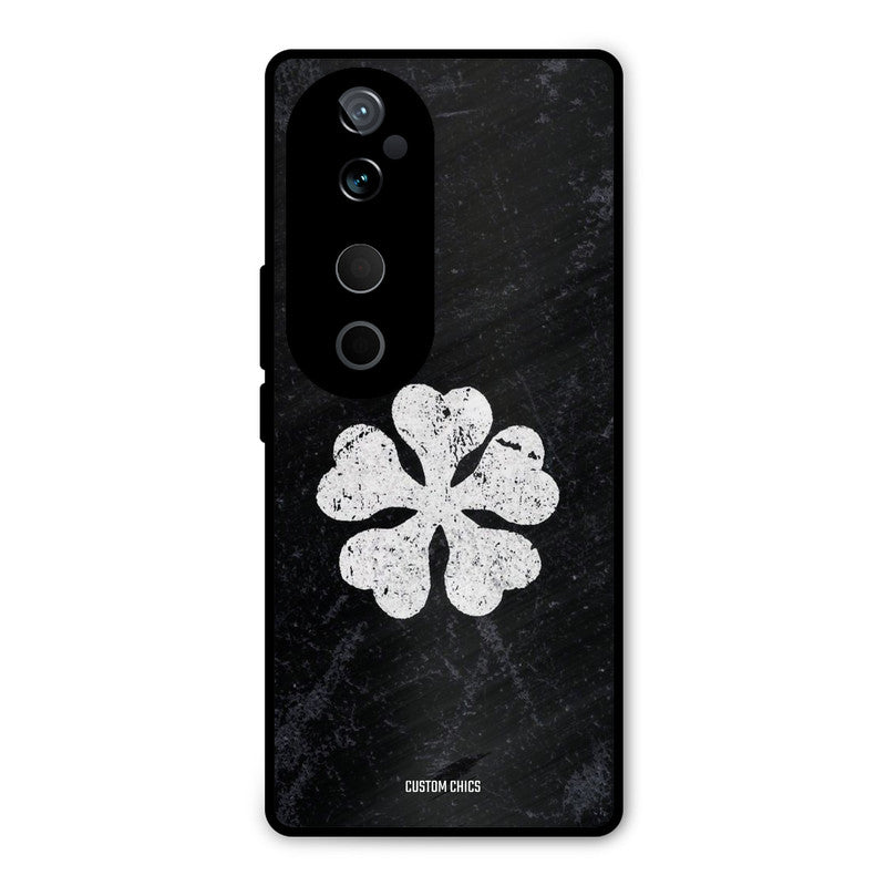 Five Leaf Clover Vivo V40 Pro Mobile Back Cover - Anime PrintShield Case