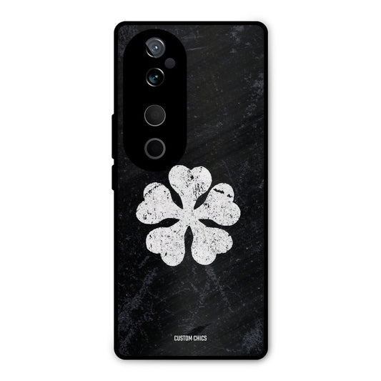 Five Leaf Clover Vivo V40 Pro Mobile Back Cover - Anime PrintShield Case