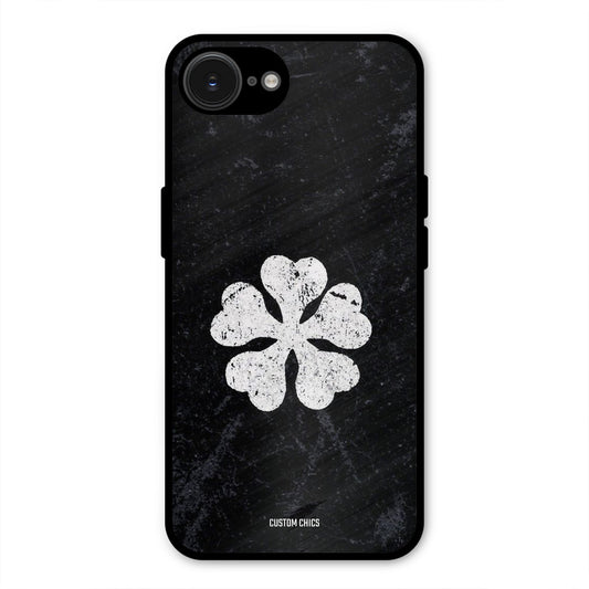 Five Leaf Clover iPhone 16e Mobile Back Cover - Anime PrintShield Case