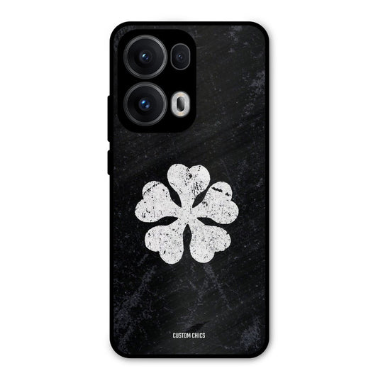 Five Leaf Clover Oppo Reno 13 Pro 5G Mobile Back Cover - Anime PrintShield Case