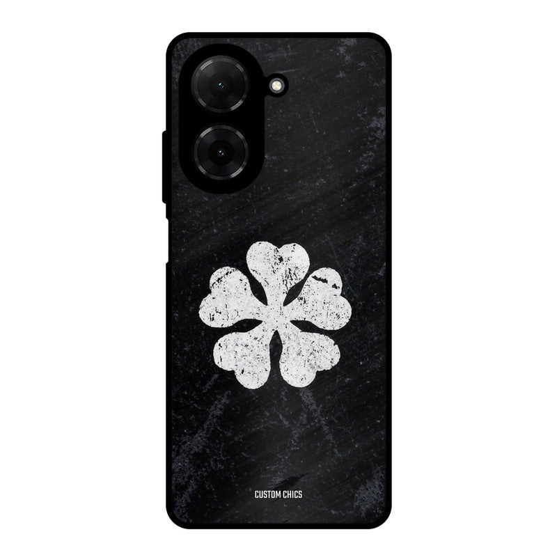 Five Leaf Clover Poco C71 Mobile Back Cover - Anime PrintShield Case