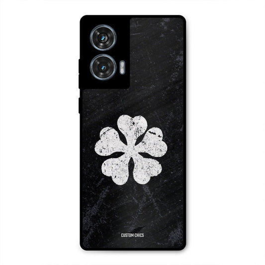 Five Leaf Clover Moto G96 Mobile Back Cover - Anime PrintShield Case