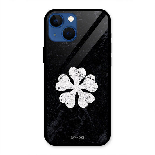 Five Leaf Clover iPhone 13 Mini Mobile Back Cover - Anime PrintShield Case