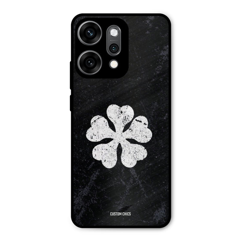 Five Leaf Clover Oppo Reno 14 Pro Mobile Back Cover - Anime PrintShield Case